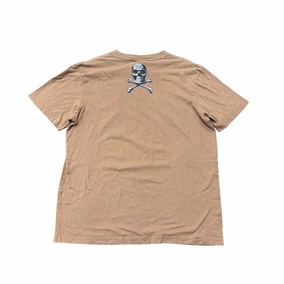 WWE Stone Cold Steve Austin Graphic Tee Size Large Tan Shirt - Picture 2 of 3